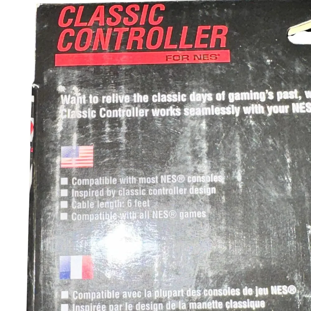 TTX Tech Wired Controller For Original Nintendo NES Replacement New